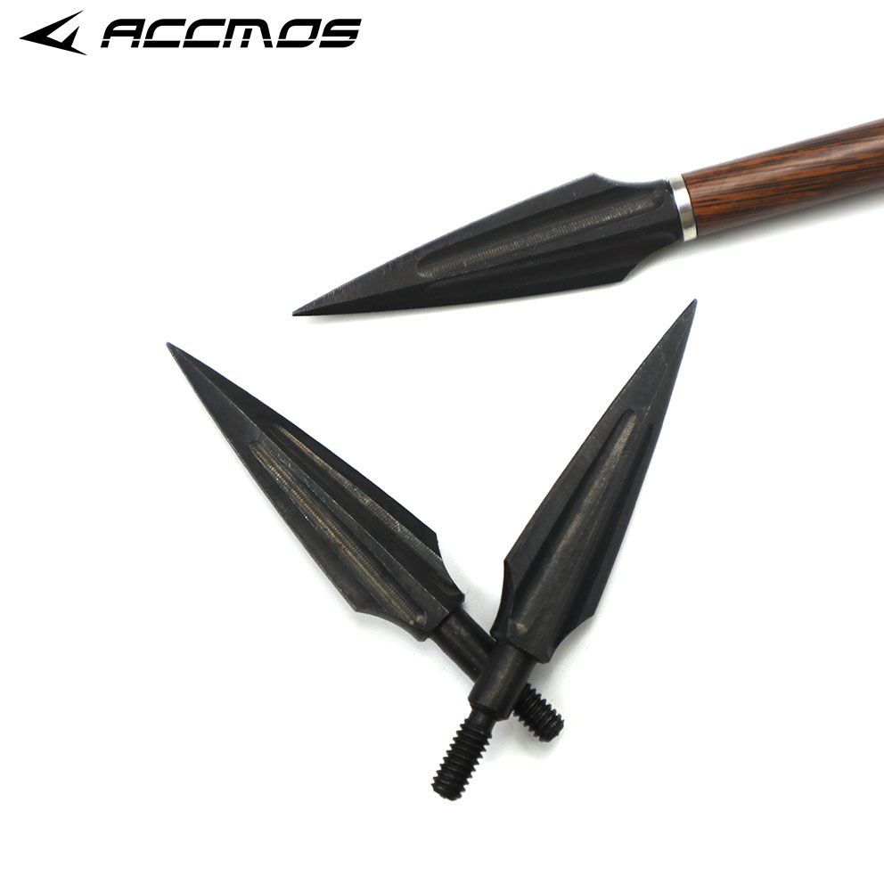Hunting Bow Compound - 3/6pcs 125grain High Carbon Steel Arrow