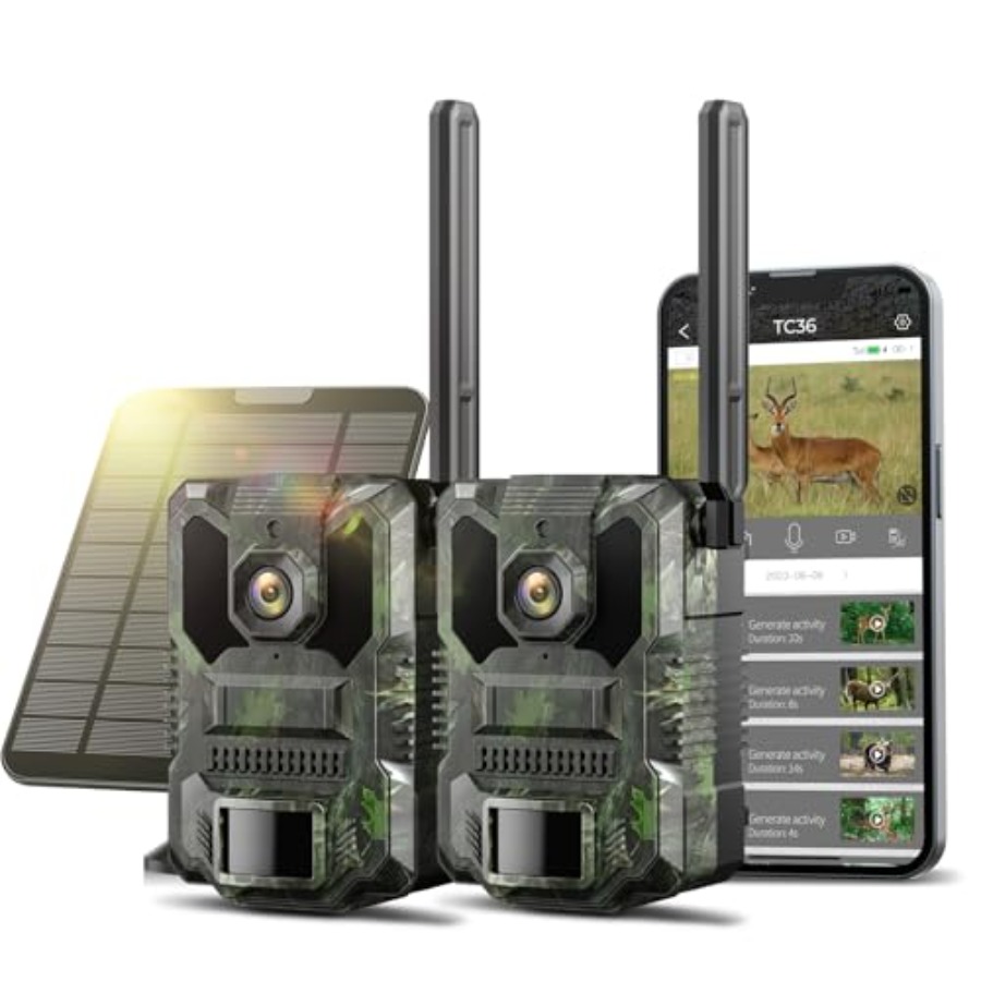 Hunting Outdoor Camera - Hunting outdoor trail camera 2-pack: 2.5K