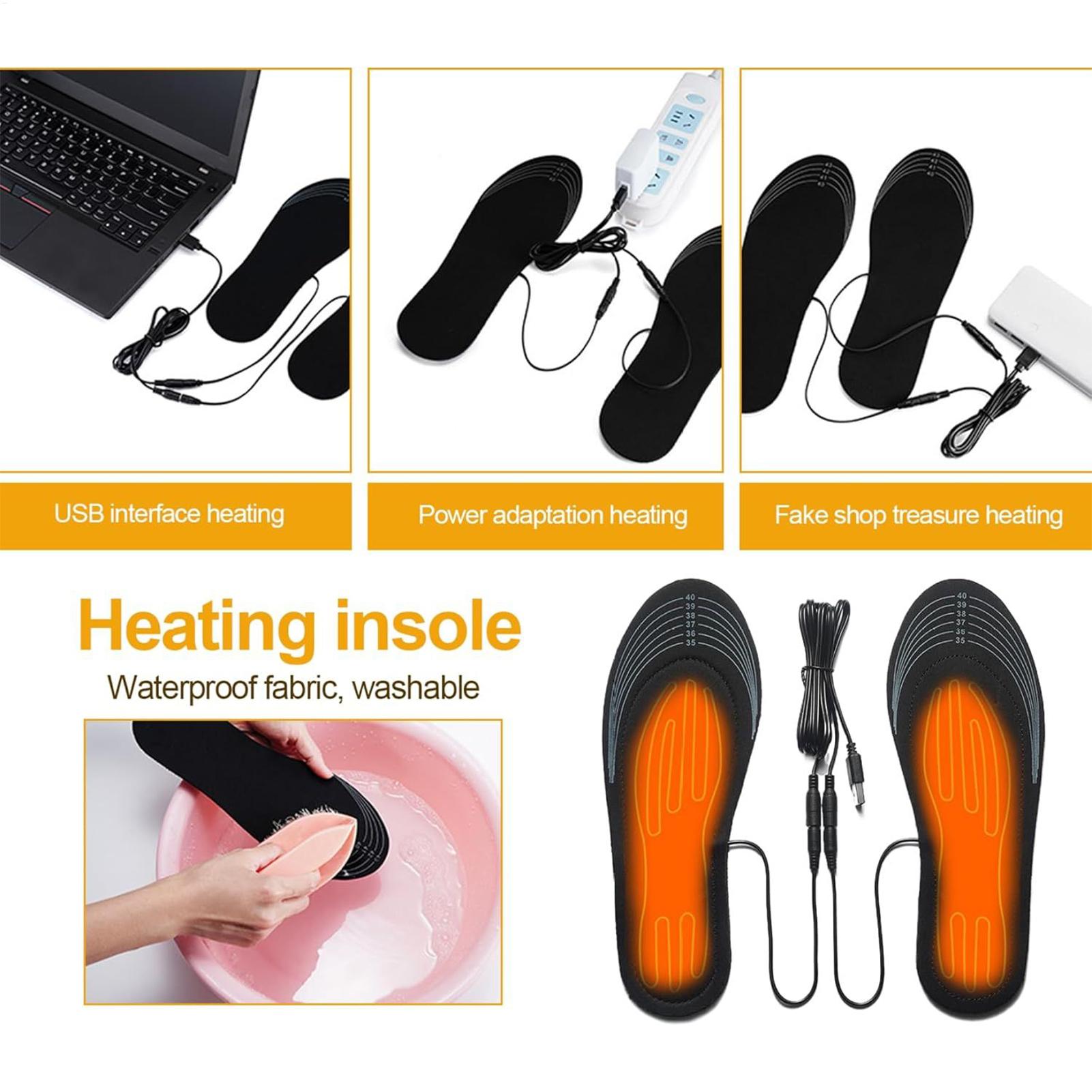 Electric Heating Insoles USB P - đánh giá và giá Hunting Boot Insole