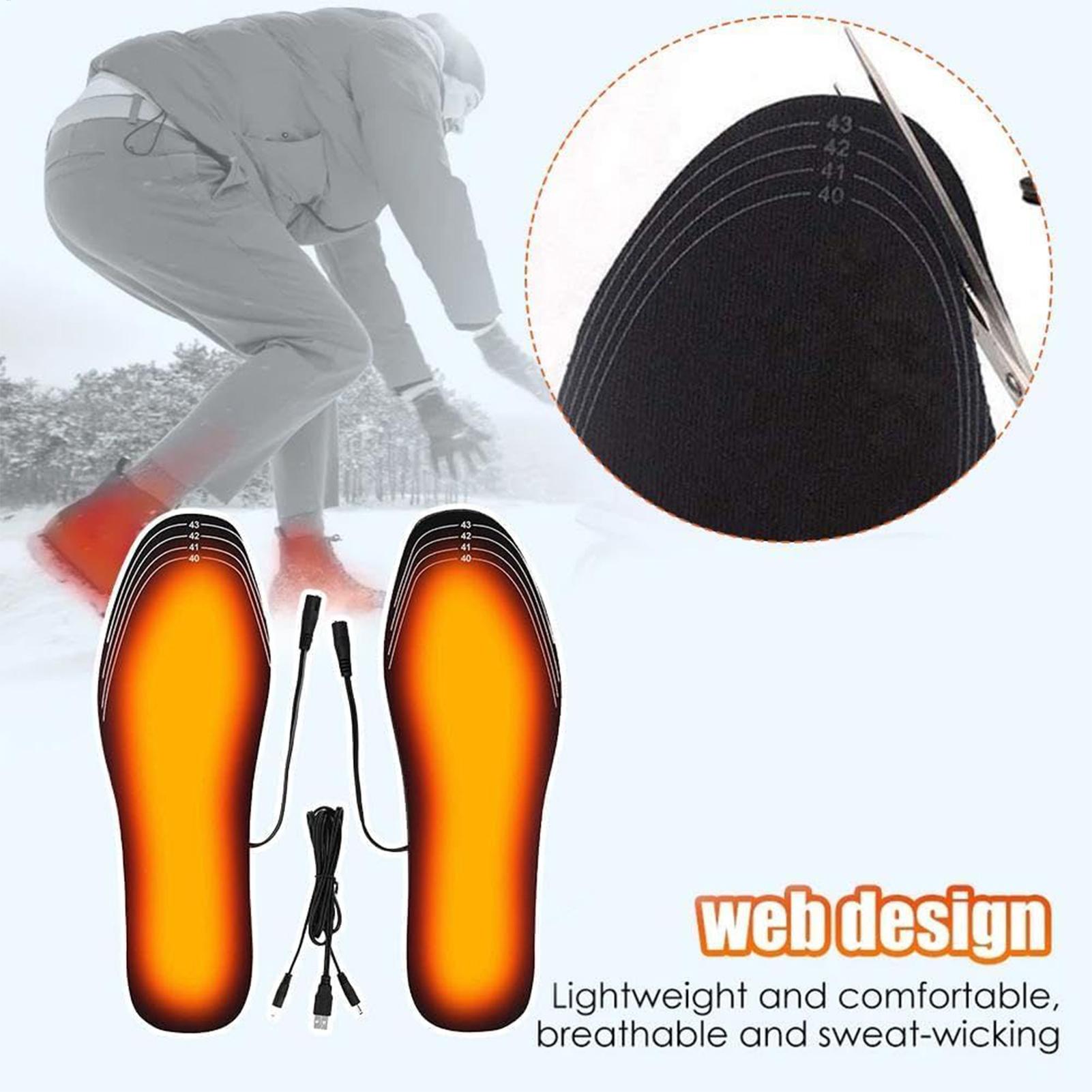 Electric Heating Insoles USB P - đánh giá và giá Hunting Boot Insole