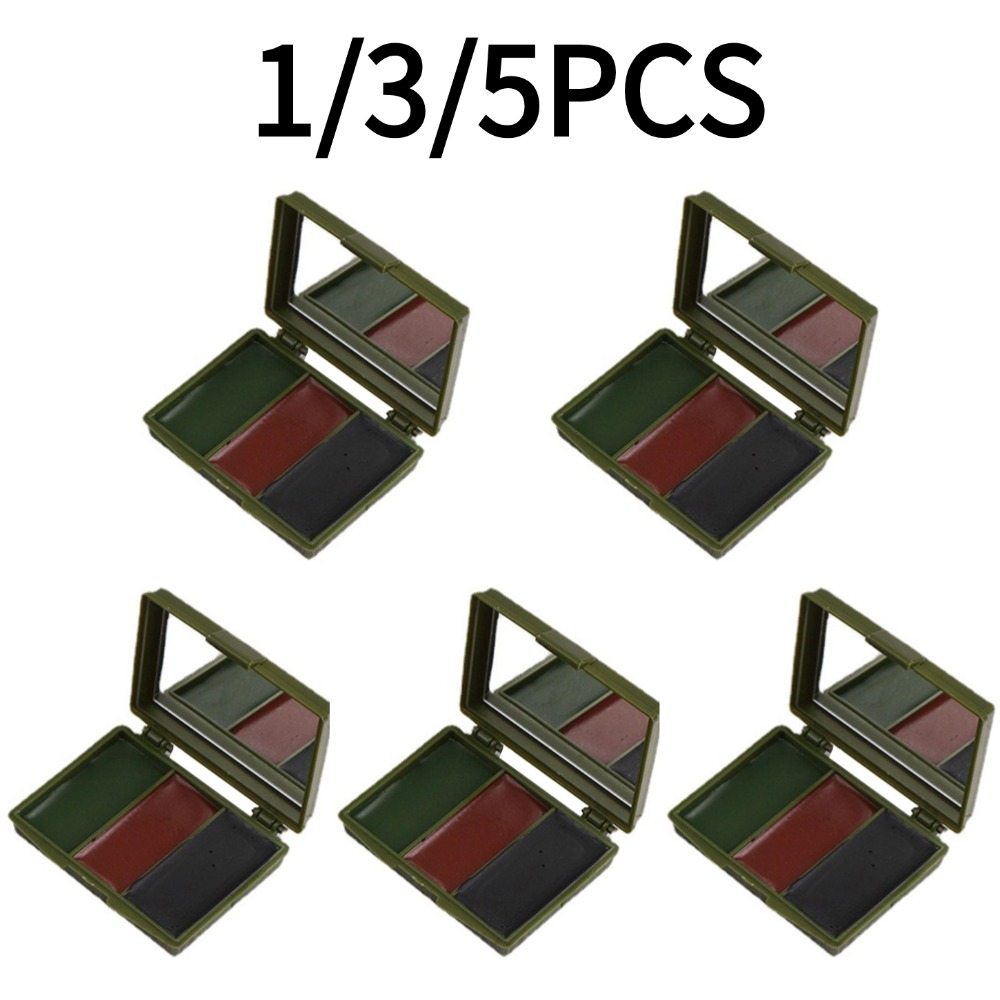 1/3/5PCS Portable Camouflage F - đánh giá và giá Camo Face Paint