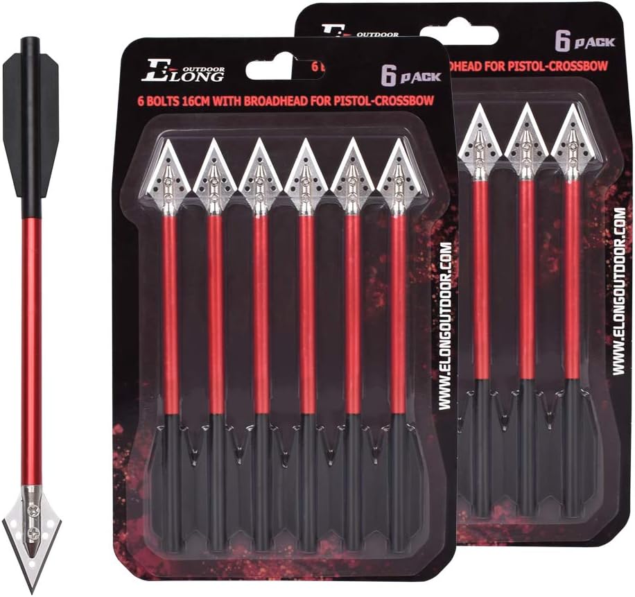 Aluminium Crossbow Bolts Arrow - đánh giá và giá Crossbow Bolt Broadhead
