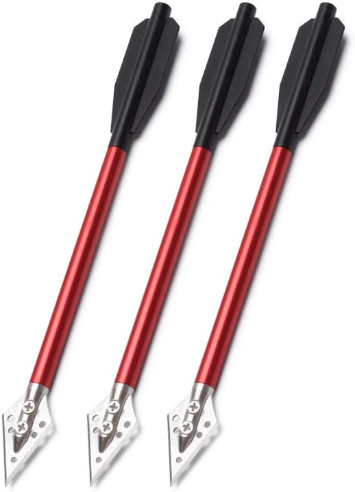 Aluminium Crossbow Bolts Arrow - đánh giá và giá Crossbow Bolt Broadhead