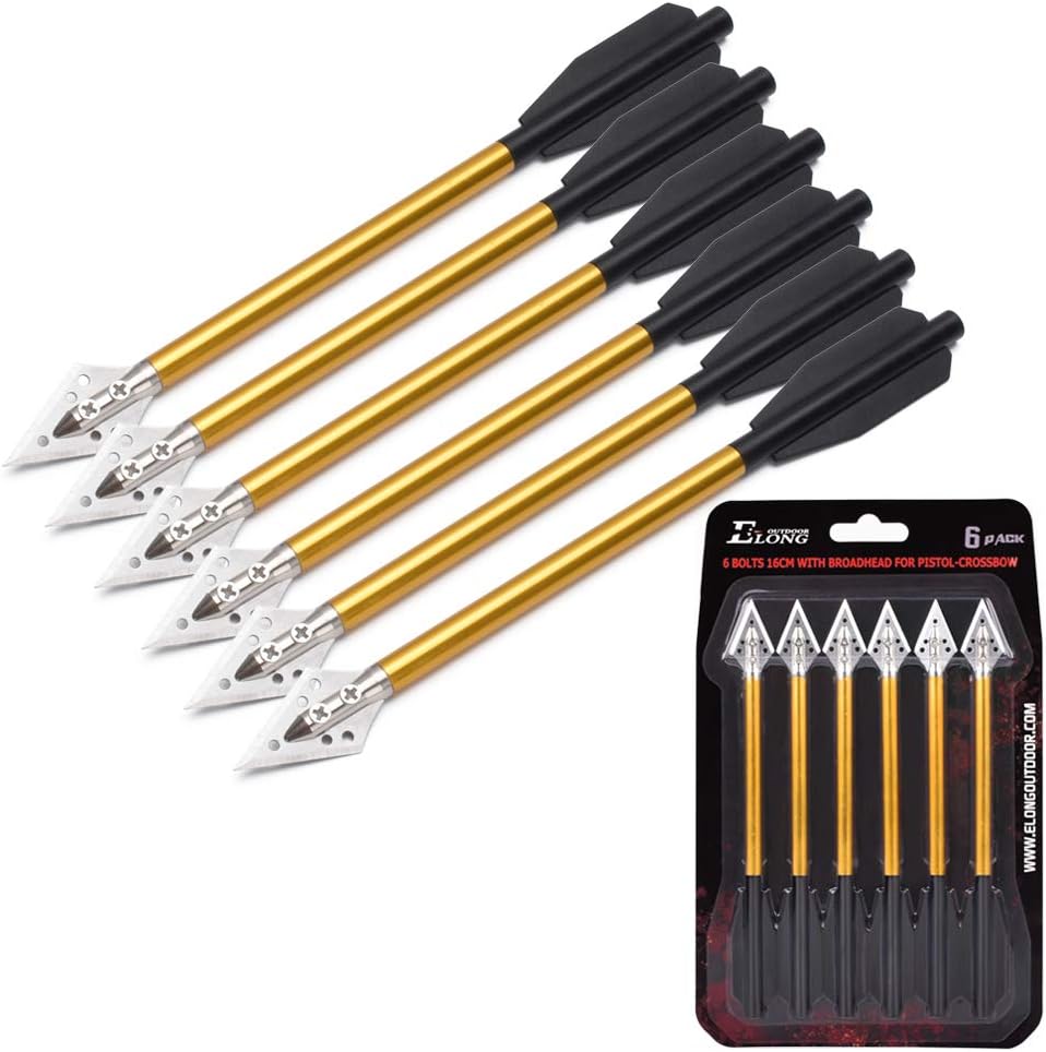 Aluminium Crossbow Bolts Arrow - đánh giá và giá Crossbow Bolt Broadhead