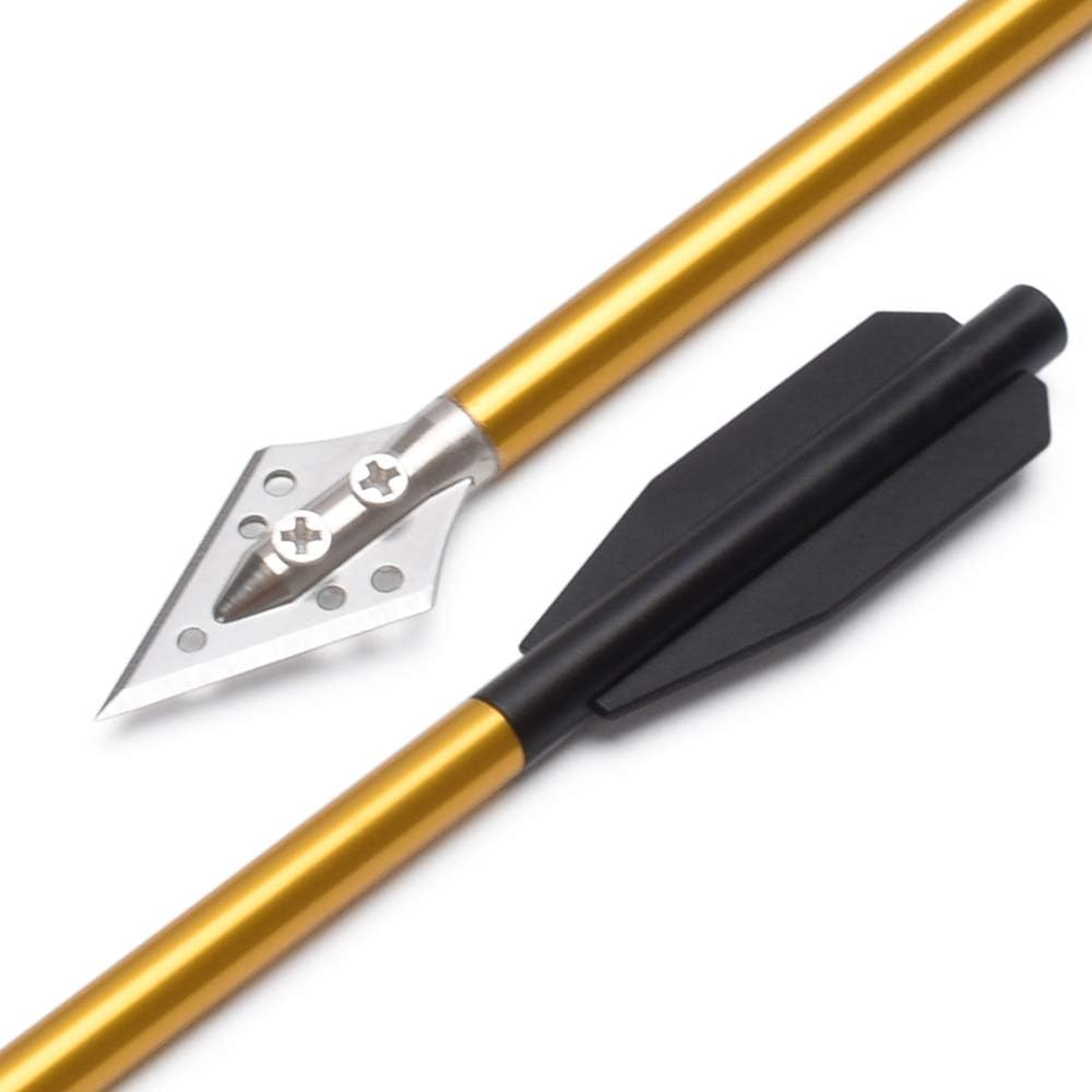 Aluminium Crossbow Bolts Arrow - đánh giá và giá Crossbow Bolt Broadhead