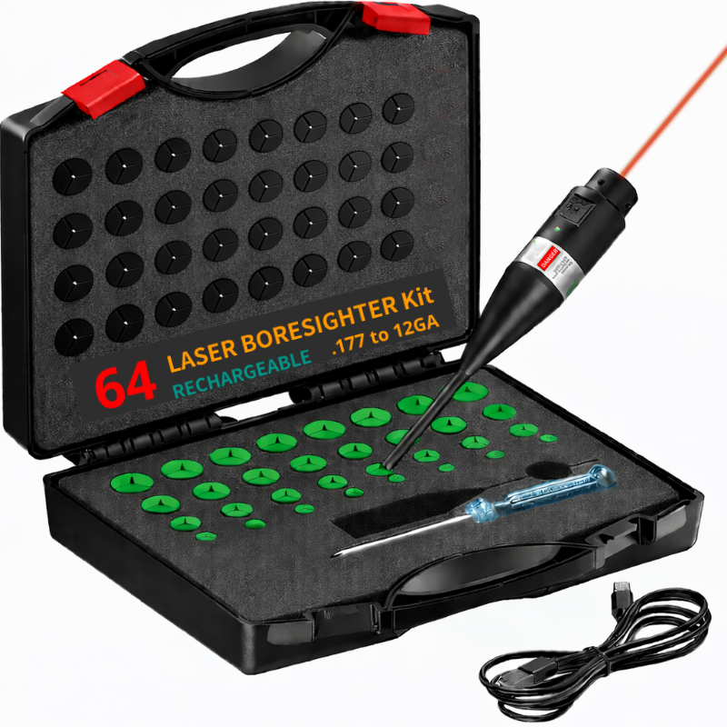 Laser Boresigher 64 Adapters K - đánh giá và giá Laser Boresighter Kit