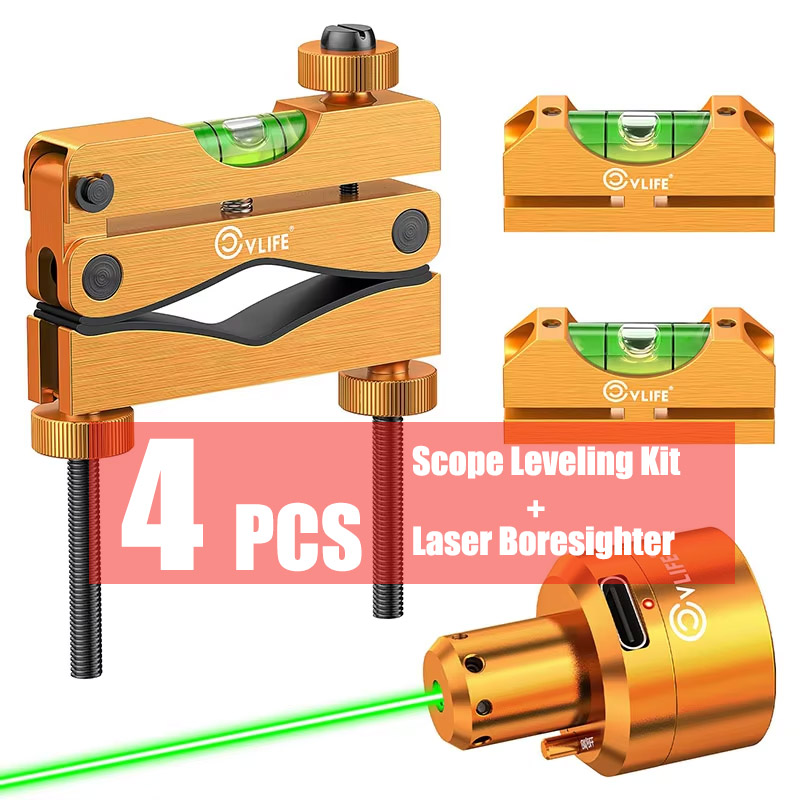 Scope Leveling Kit with Green/ - đánh giá và giá Laser Boresighter Kit