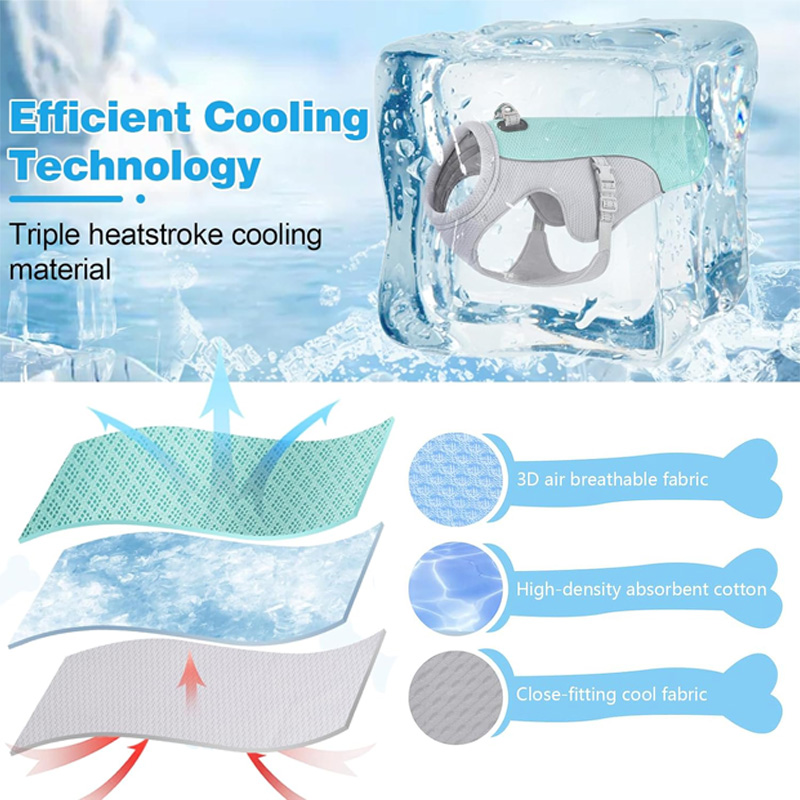 medium-sized dog Cooling Vest  - đánh giá và giá Outdoor Hunting Dogs