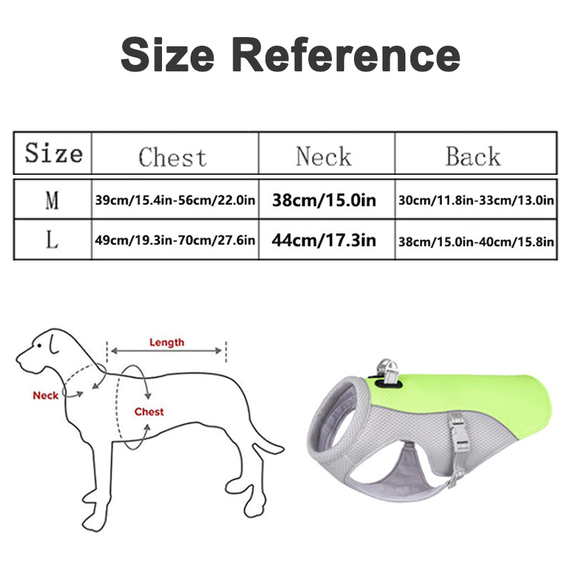 medium-sized dog Cooling Vest  - đánh giá và giá Outdoor Hunting Dogs