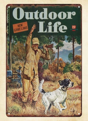 1944 OUTDOOR LIFE magazine cov - đánh giá và giá Outdoor Hunting Dogs