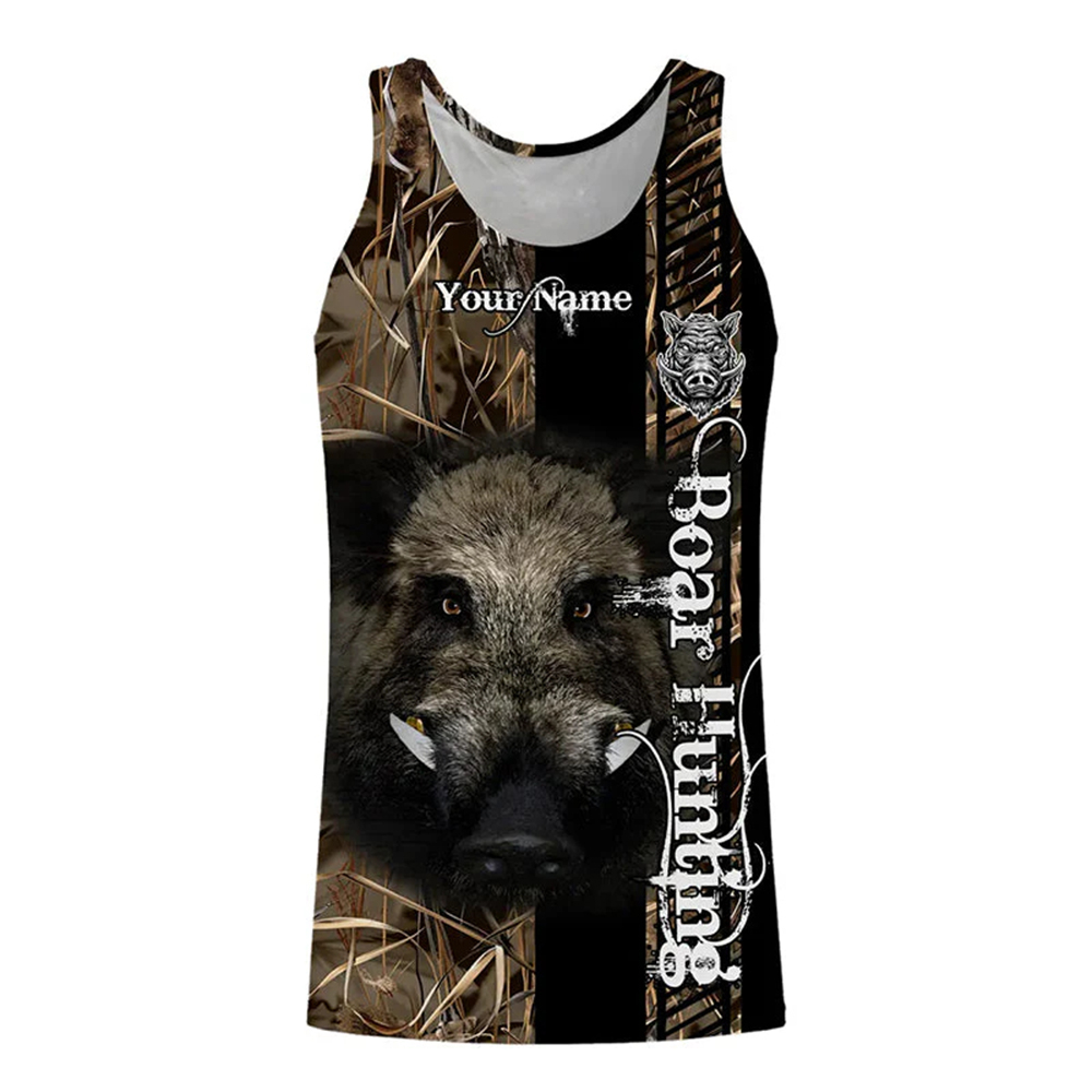 Custom Name Boar Hunter Tank T - đánh giá và giá Outdoor Hunting Dogs