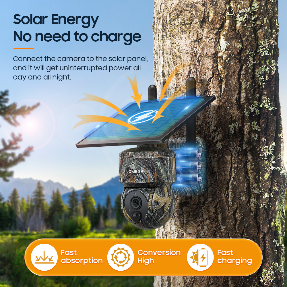 INQMEGA 5MP 4G / WIFI Solar Wi - đánh giá và giá Hunting Outdoor Camera