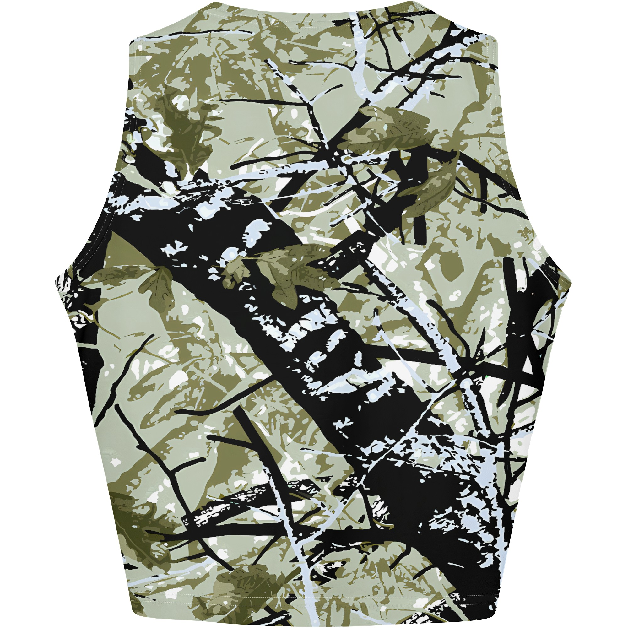 Camo Crop Top, Green Camouflag - đánh giá và giá Outdoor Hunting Outfit