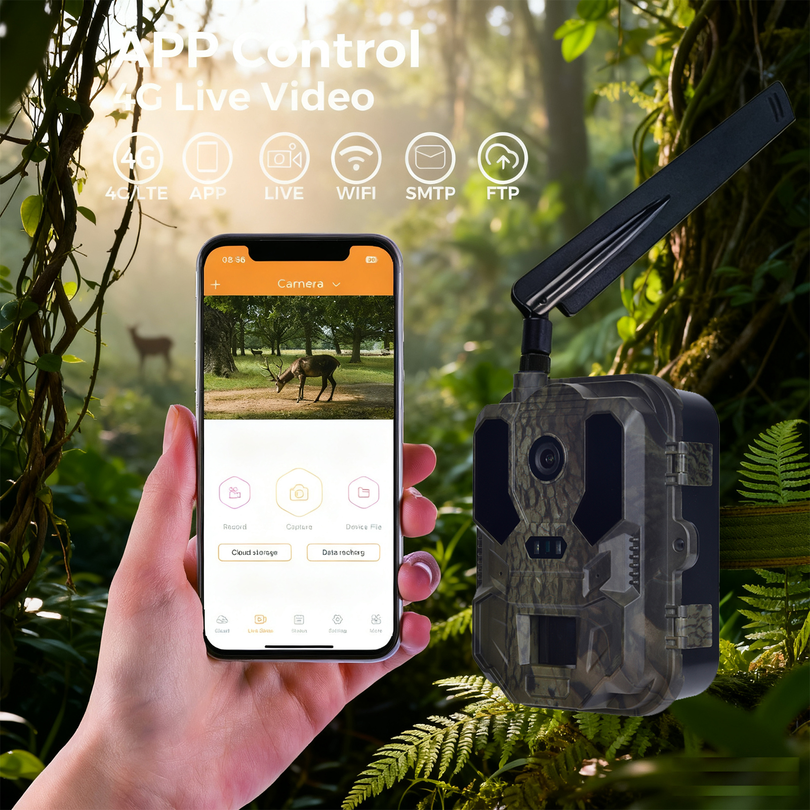 Outdoor 4K Video 120MP Photo 4 - đánh giá và giá Hunting Outdoor Camera