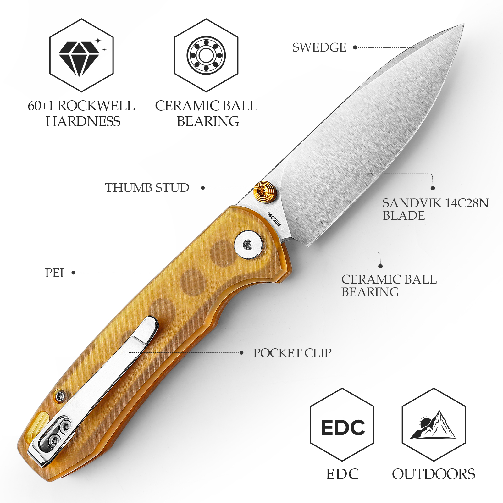 TRIVISA Dragonfly Pocket Knife - đánh giá và giá Outdoor Hunting Gifts
