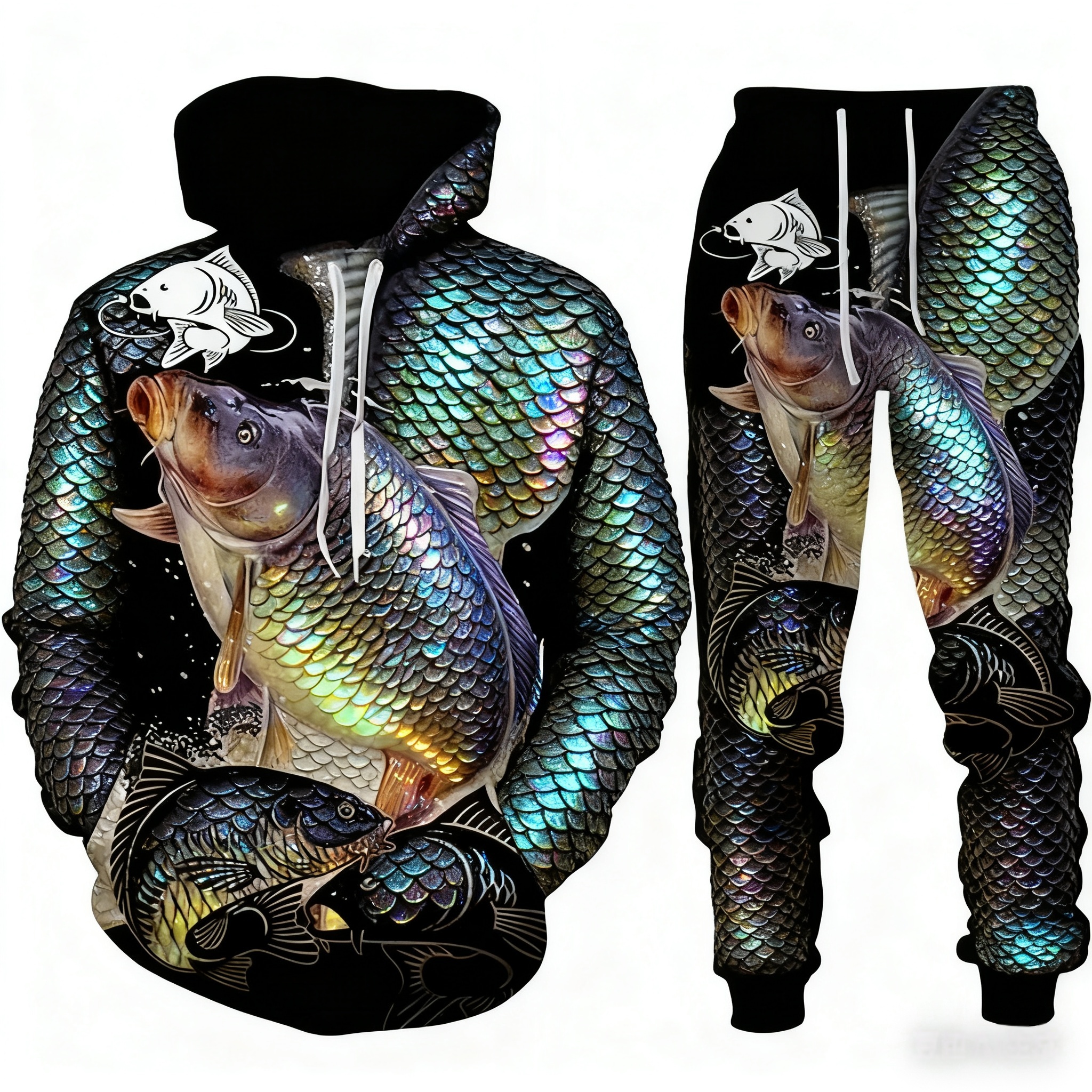 Popular Bass Fishing 3D Print  - đánh giá và giá Outdoor Hunting Outfit