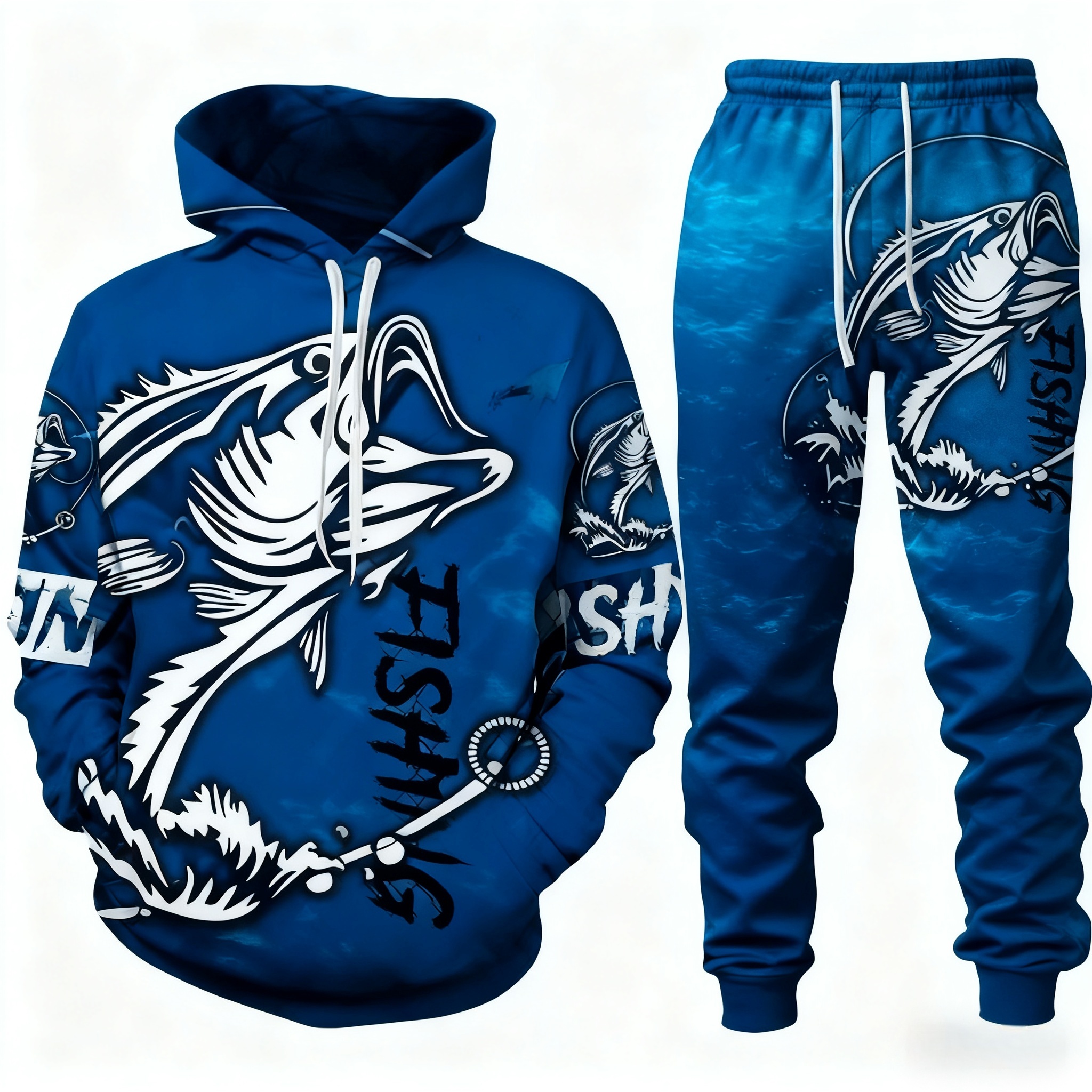 Popular Bass Fishing 3D Print  - đánh giá và giá Outdoor Hunting Outfit