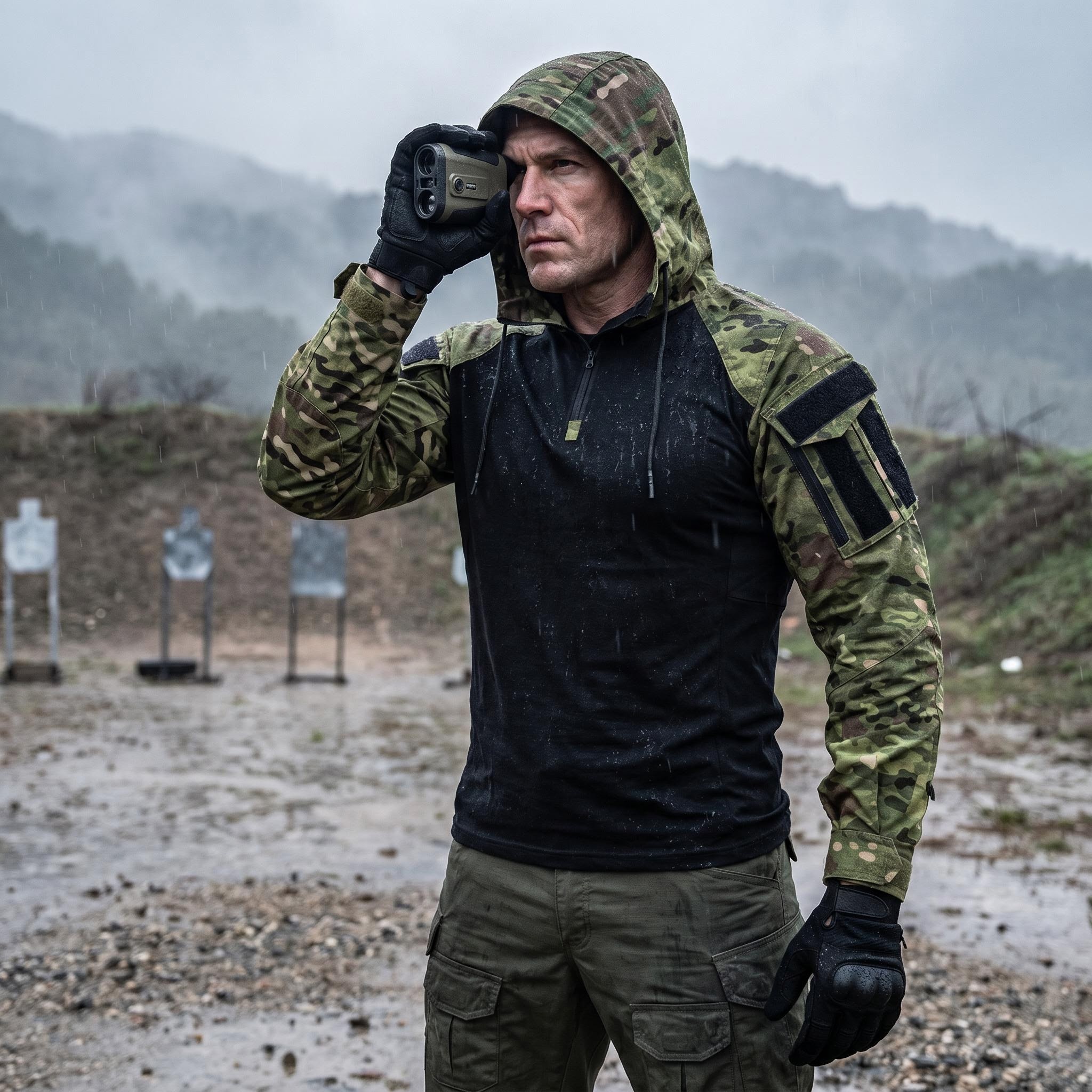 Men Outdoor Tactical Camo Unif - đánh giá và giá Outdoor Hunting Outfit