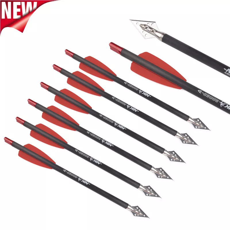 3-6pcs 7.5in Crossbow Bolts Ca - đánh giá và giá Crossbow Bolt Broadhead