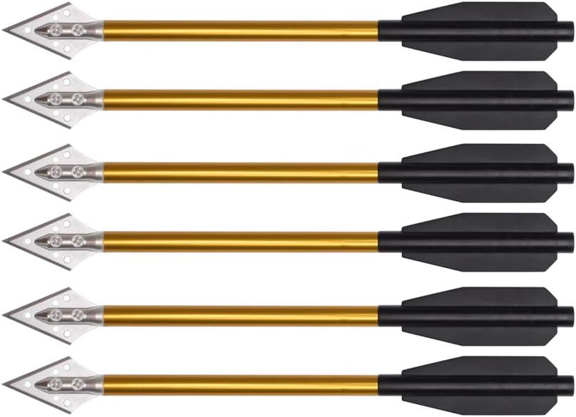 Aluminium Crossbow Bolts Arrow - đánh giá và giá Crossbow Bolt Broadhead