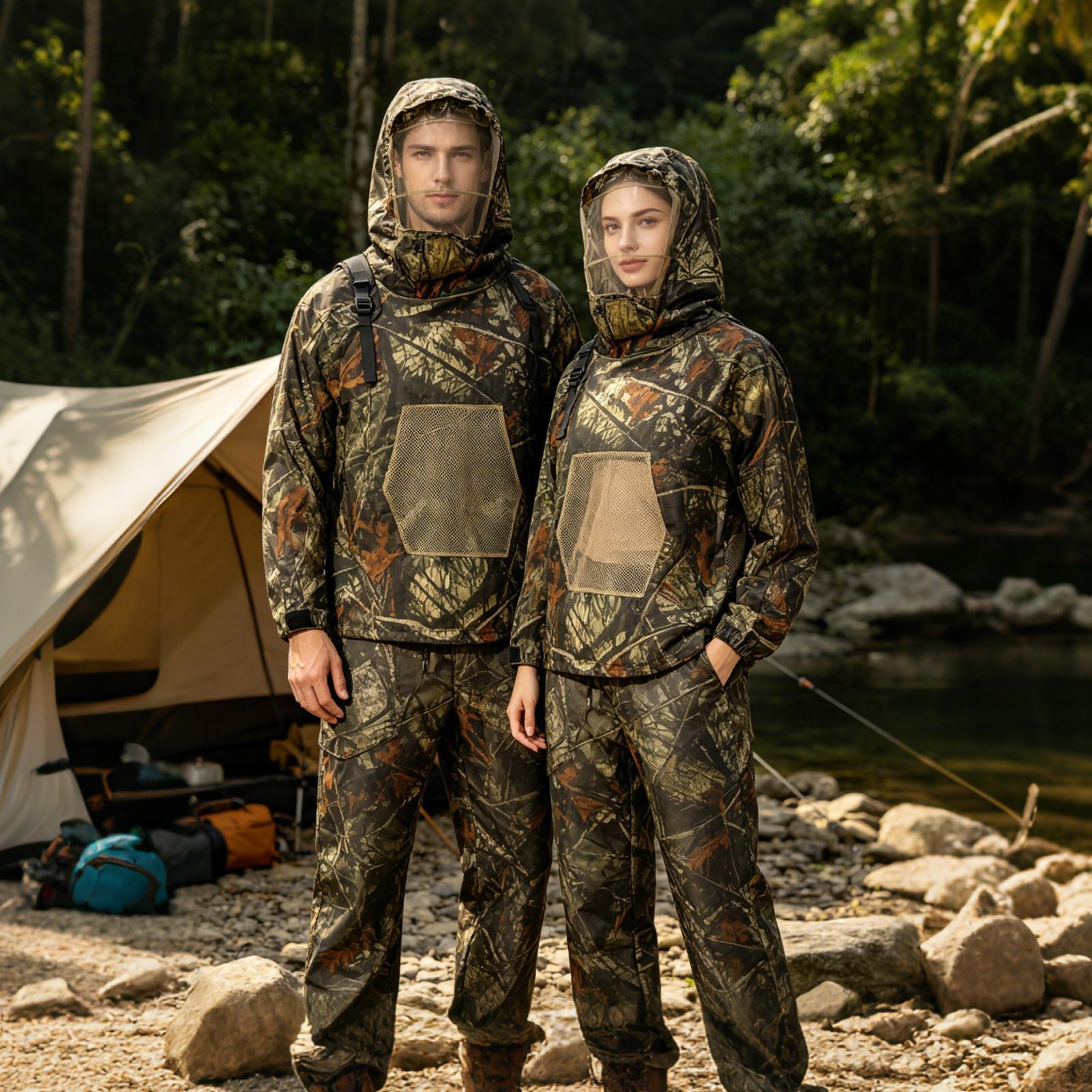 Hunting Suit Fly Proof Mesh Ou - đánh giá và giá Outdoor Hunting Outfit