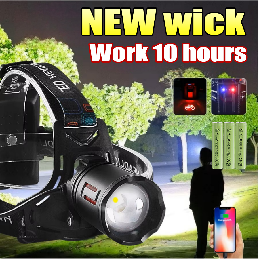 Upgrade Super Bright Headlamp  - đánh giá và giá Headlamp Tactical Bright