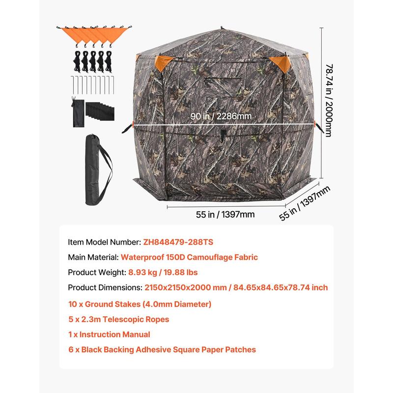 Hunting Blind 6-7 Person For T - đánh giá và giá Hunting & Outdoor Supplies Carterton Reviews