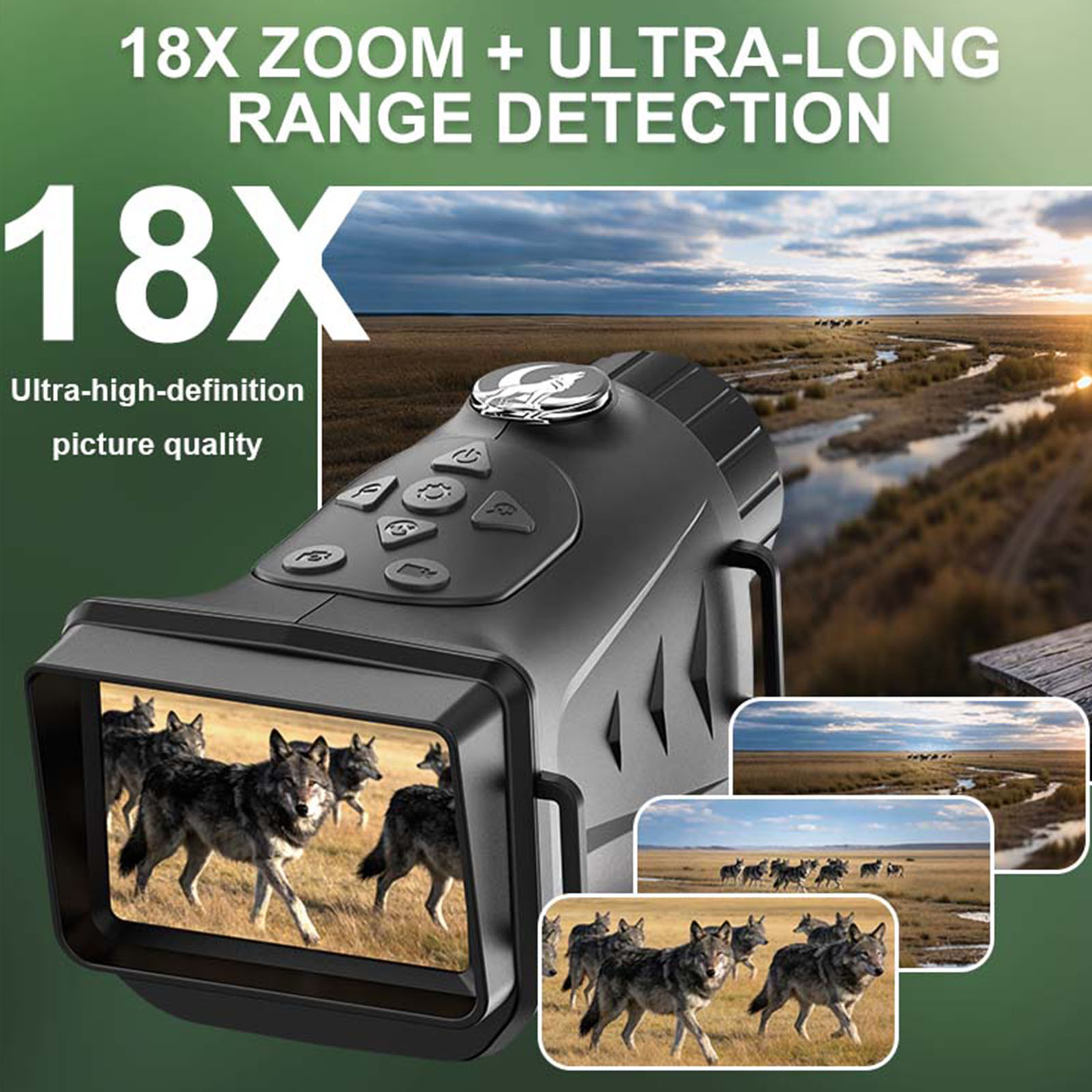 4K Outdoor HD Telescope Camera - đánh giá và giá Hunting Outdoor Camera