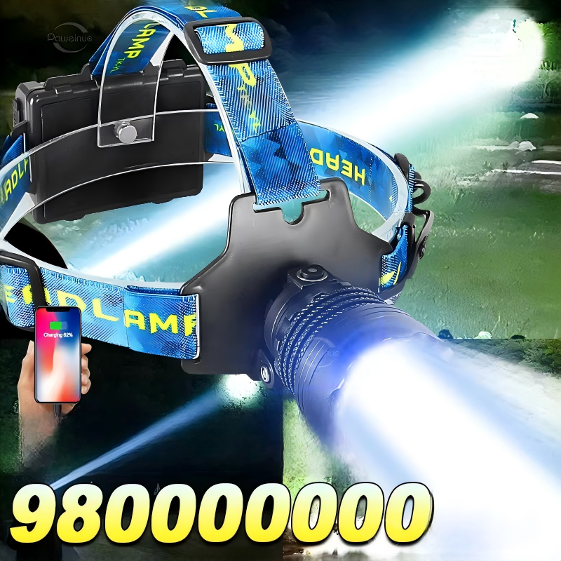 2026New High Power White Laser - đánh giá và giá Headlamp Tactical Bright