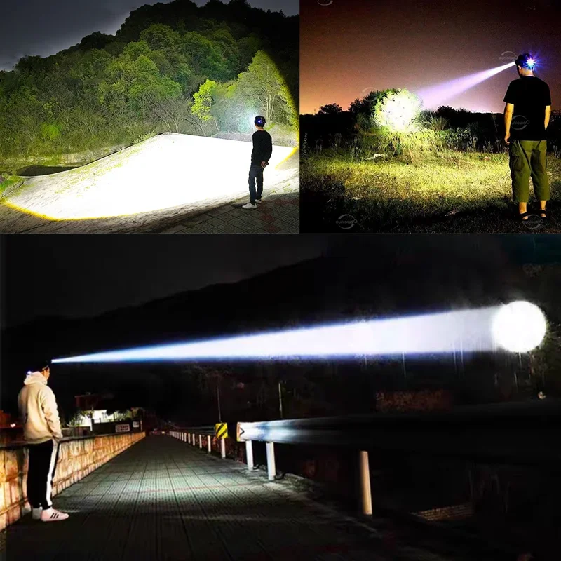 2026New High Power White Laser - đánh giá và giá Headlamp Tactical Bright