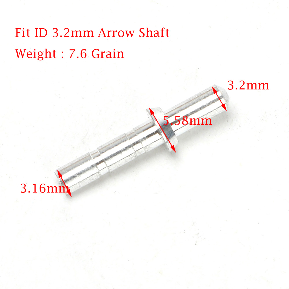100pcs Archery Aluminum Nock P - đánh giá và giá Hunting Bow Compound