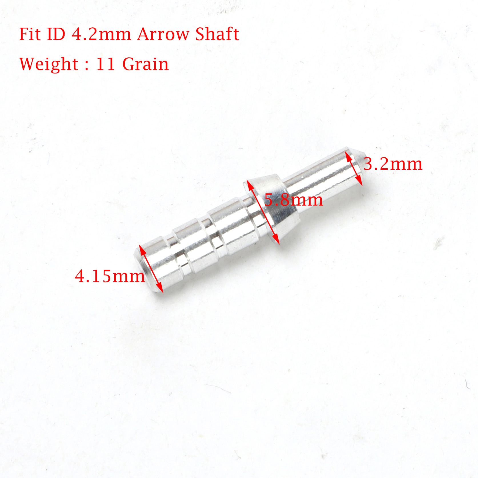 100pcs Archery Aluminum Nock P - đánh giá và giá Hunting Bow Compound