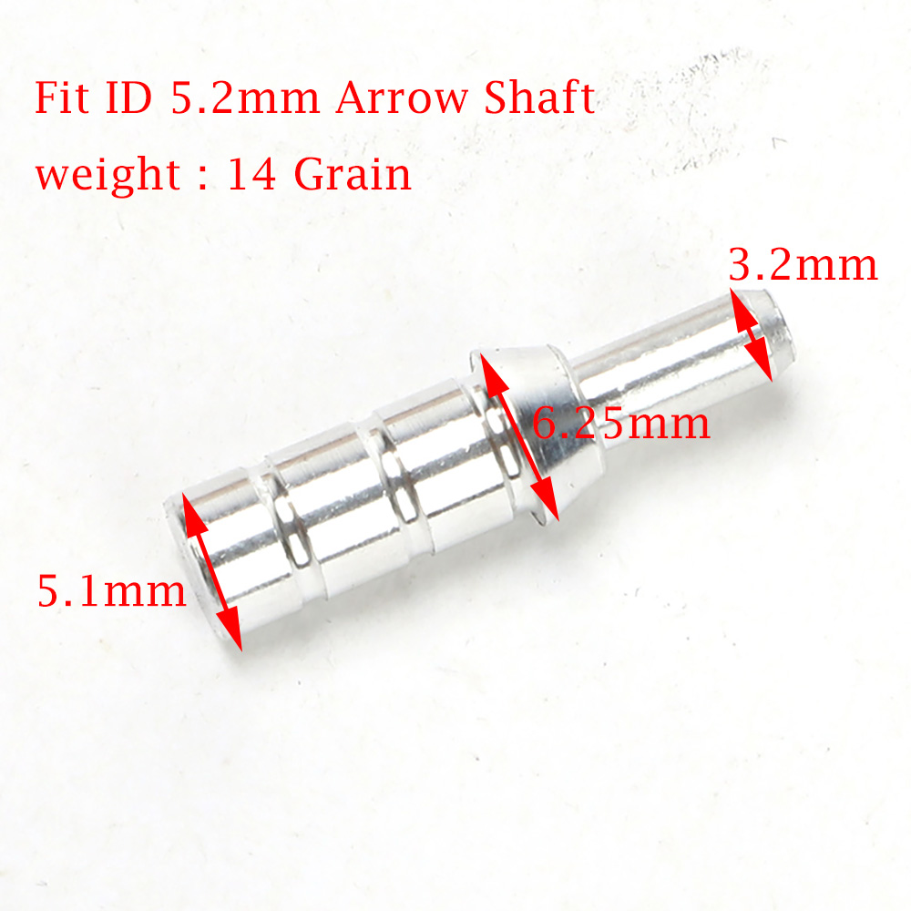 100pcs Archery Aluminum Nock P - đánh giá và giá Hunting Bow Compound