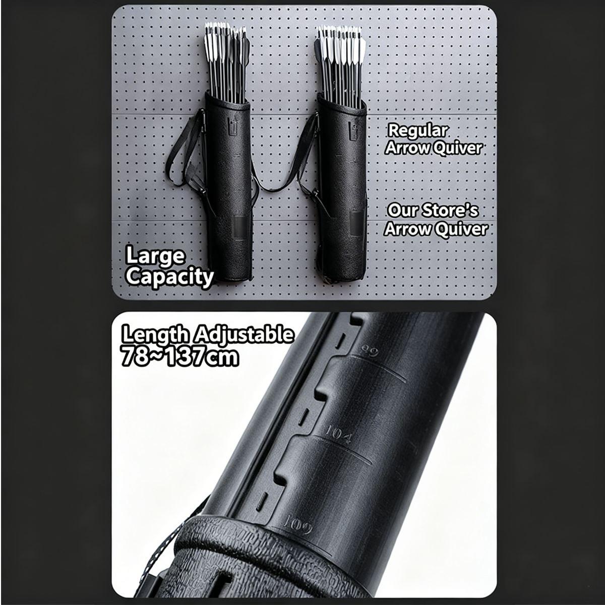 Tactical Quick-Draw Arrow Quiv - đánh giá và giá Hunting Bow Compound