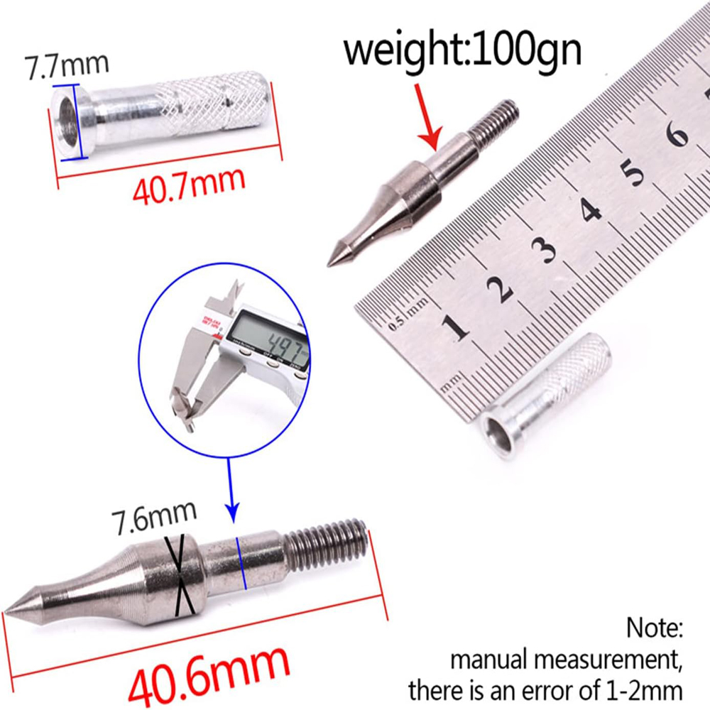 12pcs 100gn Arrow Heads Target - đánh giá và giá Hunting Bow Compound