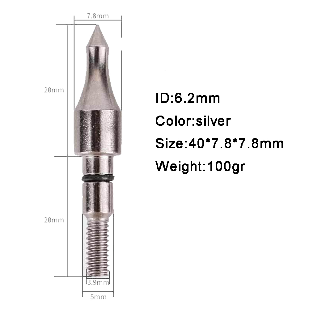 12pcs 100gn Arrow Heads Target - đánh giá và giá Hunting Bow Compound