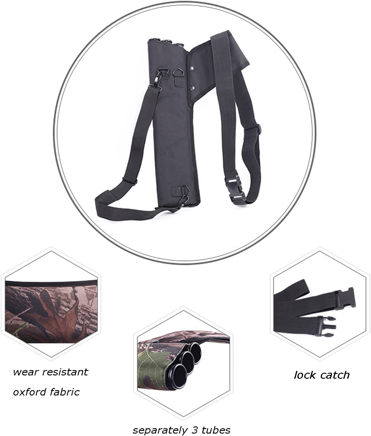 Portable 3-Tube Arrow Quiver B - đánh giá và giá Outdoor Hunting Youtube