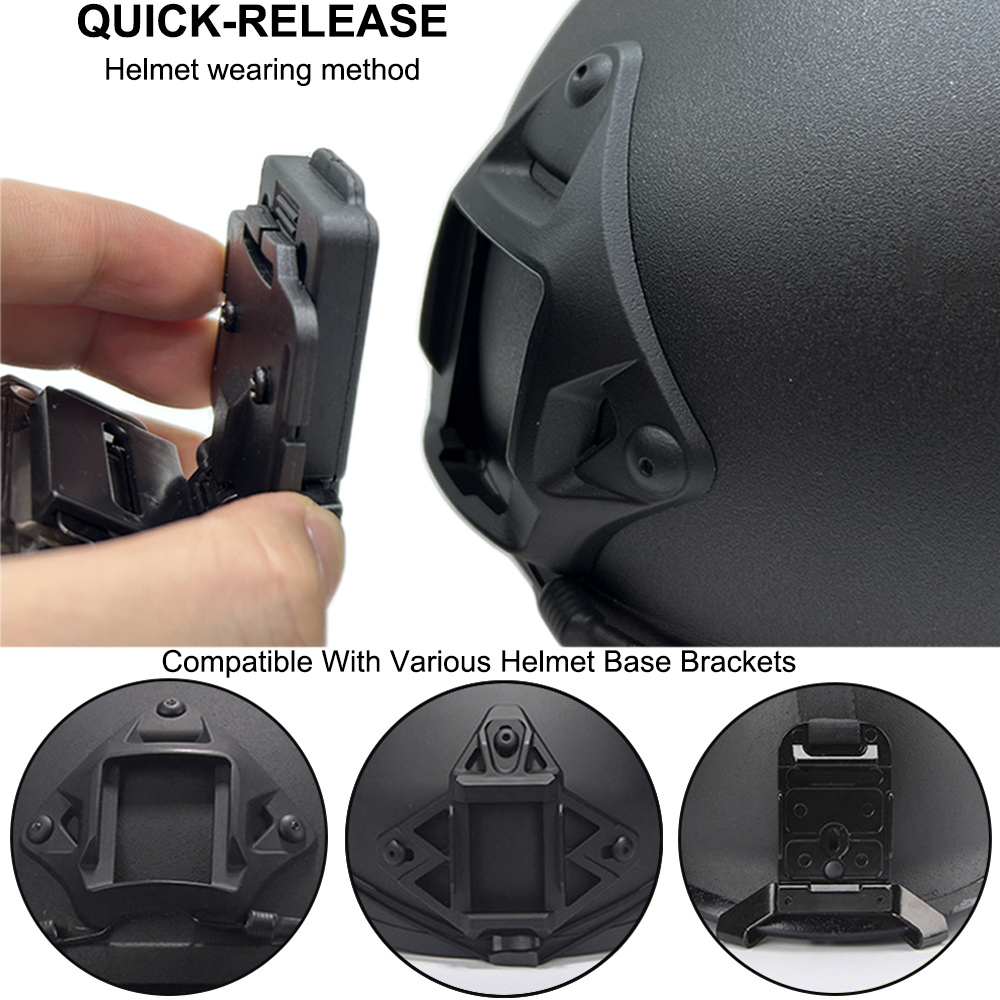 Tactical Helmet Light Multi-fu - đánh giá và giá Headlamp Tactical Bright