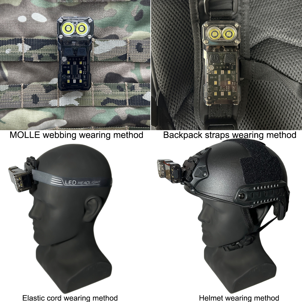 Tactical Helmet Light Multi-fu - đánh giá và giá Headlamp Tactical Bright