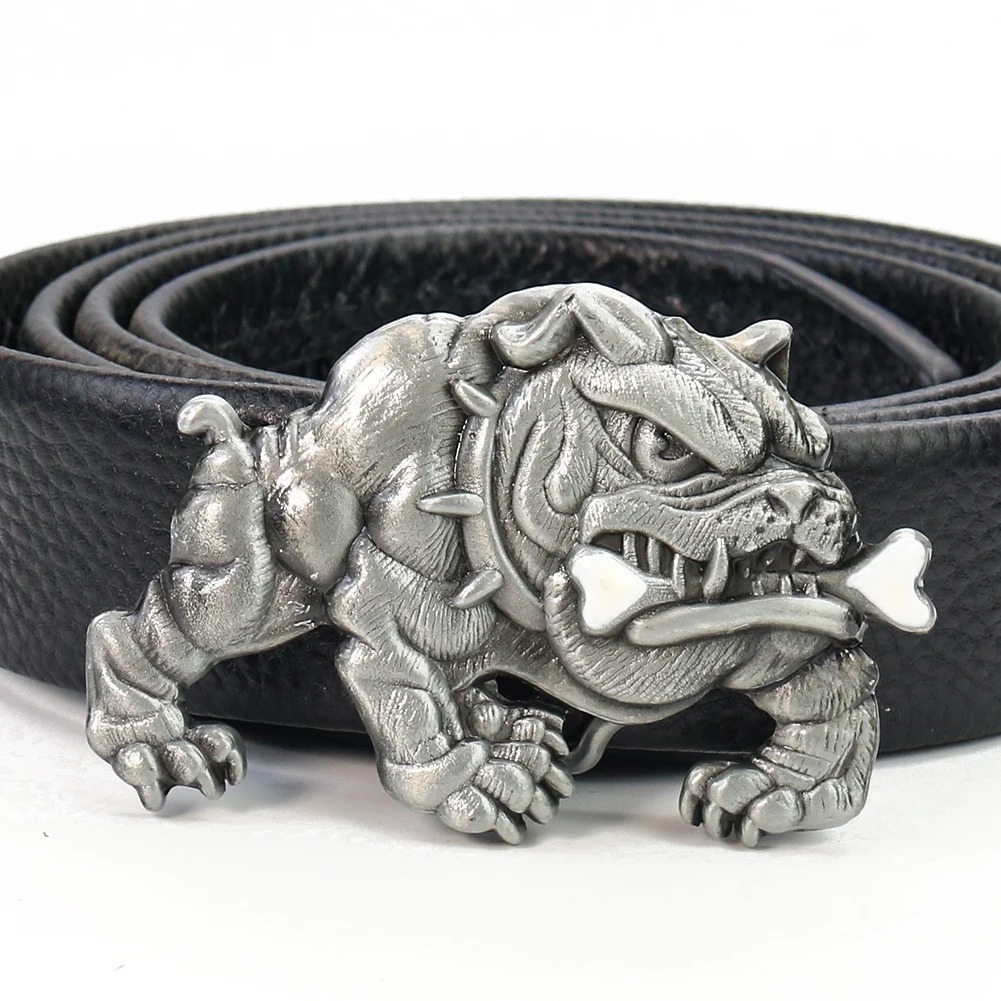 Pit Bull Dog Fangs Belt Buckle - đánh giá và giá Outdoor Hunting Dogs