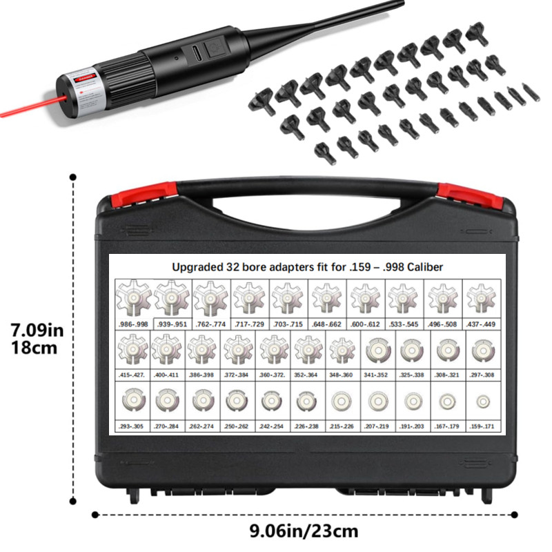 Rechargeable Laser Bore Sight  - đánh giá và giá Laser Boresighter Kit