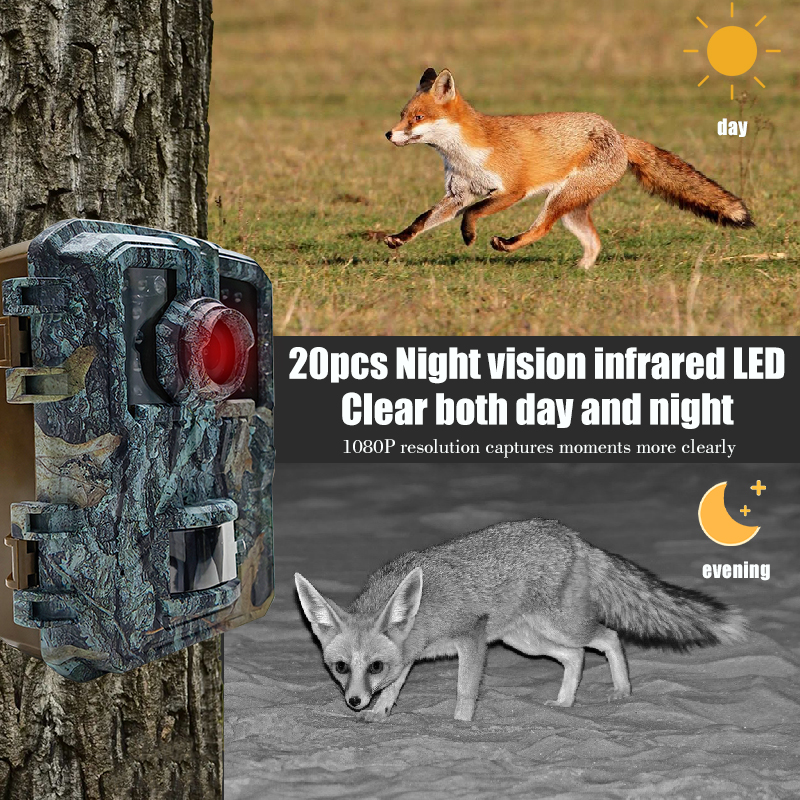 Hunting Trail Camera 16MP 1080 - đánh giá và giá Hunting Outdoor Camera